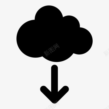 云数据获取图标图标