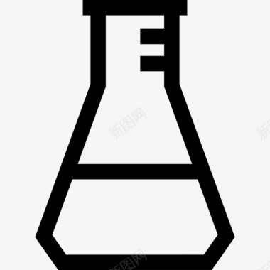 锥形瓶试管实验室设备概述图标图标