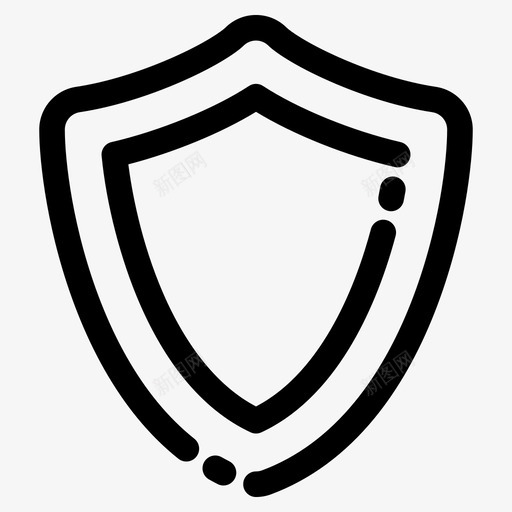 盾牌黑客保护图标svg_新图网 https://ixintu.com 保护 安全 安全图标 盾牌 黑客