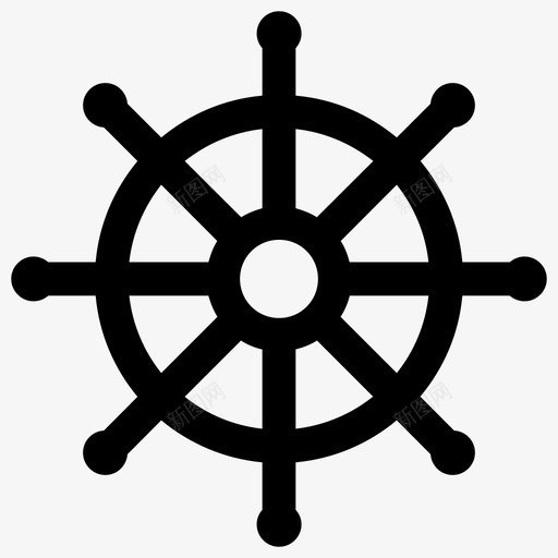 船轮船航海图标svg_新图网 https://ixintu.com 帆船 掌舵 航海 航行 船 船轮