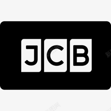 JCB徽标商业和金融图标图标