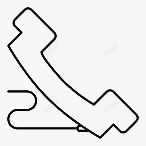 联系人通信连接图标svg_新图网 https://ixintu.com 号码 电话 联系人 连接 通信
