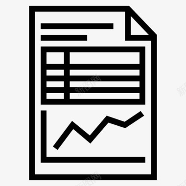 业务文档业务报告业务趋势图标图标