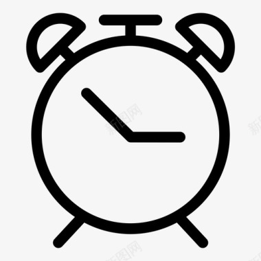 闹钟睡觉时间图标图标