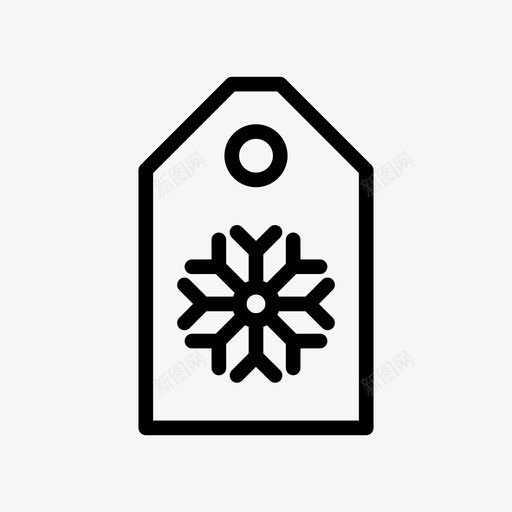 标签徽章庆祝图标svg_新图网 https://ixintu.com 庆祝 徽章 新年线图标 标签 贴纸