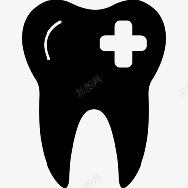 牙科护理牙科保健图标图标