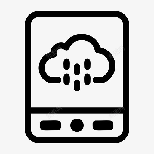 天气应用程序气候图标svg_新图网 https://ixintu.com 天气 天气报告 应用程序 智能手机 气候 温度