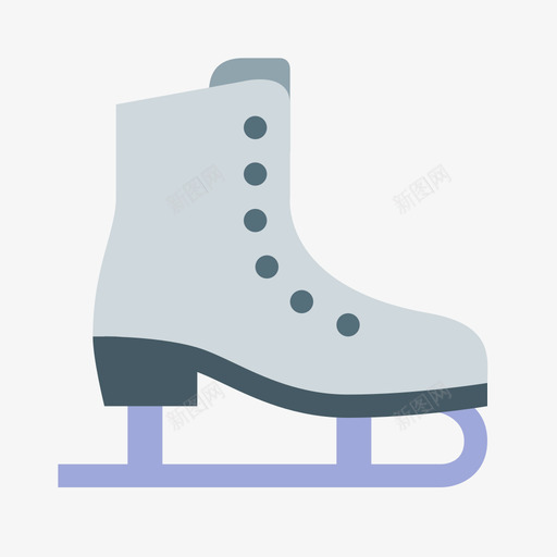 Ice Skatesvg_新图网 https://ixintu.com Ice Skate 填充 多色 扁平 简约 精美