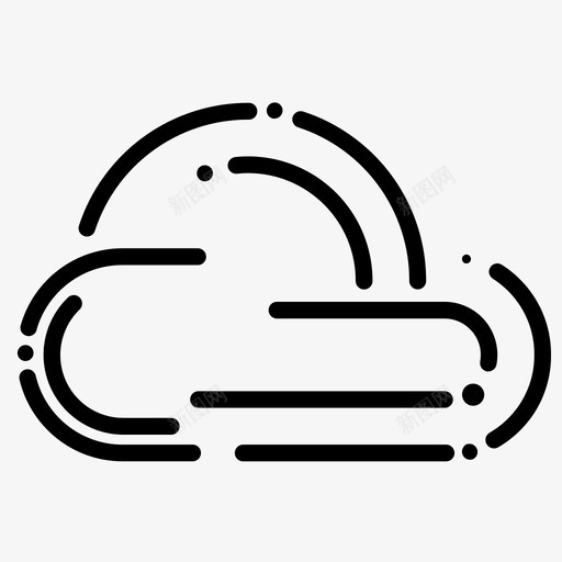 云数据工程图标svg_新图网 https://ixintu.com 下载 云数据 工程 软件
