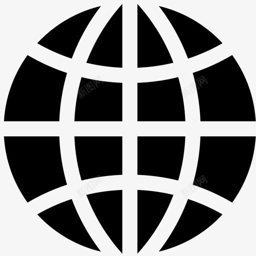 世界地球仪闹钟图标svg_新图网 https://ixintu.com 世界 地球仪 闹钟