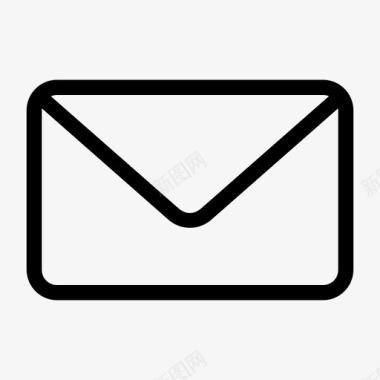电子邮件信封用户界面图标图标