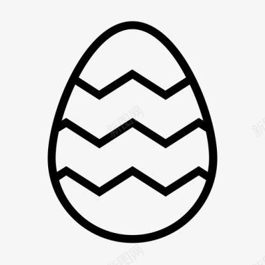 复活节彩蛋庆祝破裂图标图标