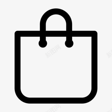 购物袋买家图标图标