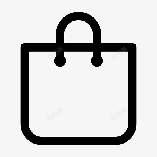 购物袋买家图标svg_新图网 https://ixintu.com 买家 购物袋