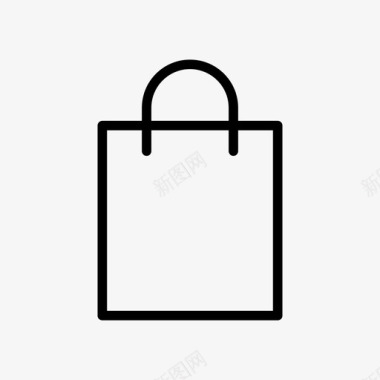 购物袋购买产品包图标图标