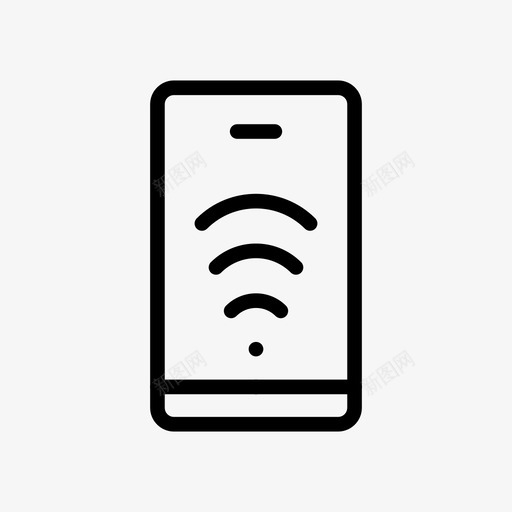 信号手机网络图标svg_新图网 https://ixintu.com rss 信号 手机 网络 网络共享线路图标