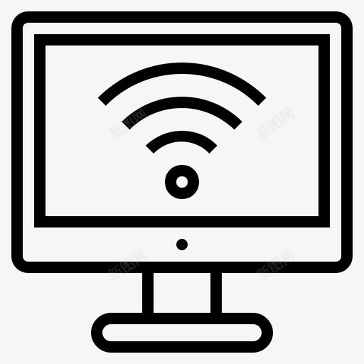 互联网连接在线连接网络连接图标svg_新图网 https://ixintu.com wifi 互联网连接 在线连接 无线网络 无线连接 网络连接