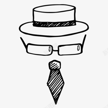 采购产品眼镜和帽子眼镜和帽子男人图标图标