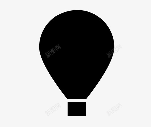 远足热气球旅游图标svg_新图网 https://ixintu.com 旅游 热气球 远足