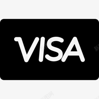Visa标志标志商务和金融图标图标