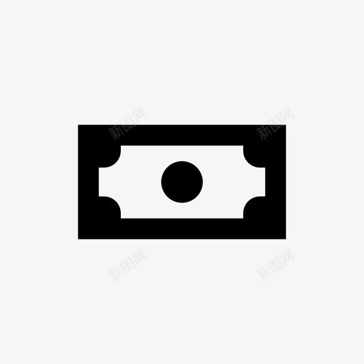 支付现金金融图标svg_新图网 https://ixintu.com 支付 现金 货币 货币符号图标 金融