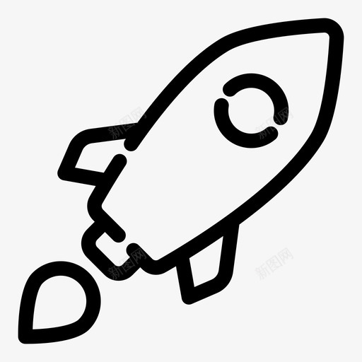火箭火箭发射火箭飞船图标svg_新图网 https://ixintu.com 基本pt1 太空火箭 宇宙飞船 火箭 火箭发射 火箭飞船 航天器