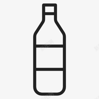 水瓶干净喝图标图标