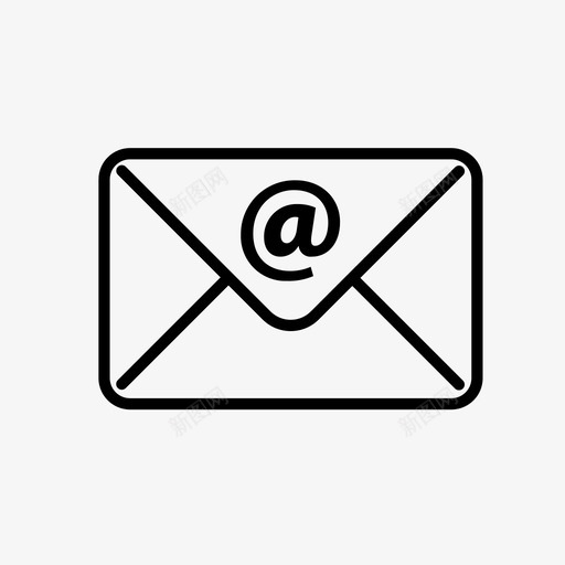 电子邮件电子信封图标svg_新图网 https://ixintu.com 信封 垃圾邮件 日常标准化大纲 电子 电子邮件 订阅 邮件