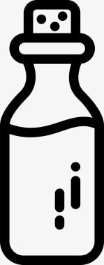 小瓶化学烧瓶图标图标