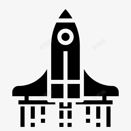 宇宙飞船航空航天航天图标svg_新图网 https://ixintu.com 发射 宇宙飞船 火箭 航天 航空航天 航空航天和天文学