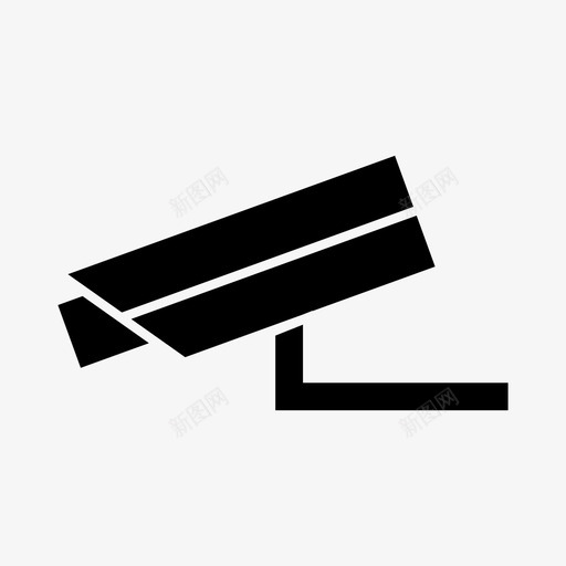 保安摄像机控制观察图标svg_新图网 https://ixintu.com 保安摄像机 保护 技术 控制 观察
