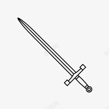 剑战斗骑士图标图标