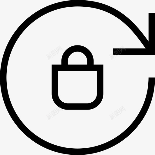 Lock Rotationsvg_新图网 https://ixintu.com Lock Rotation