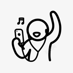 想唱就唱听唱流图标高清图片