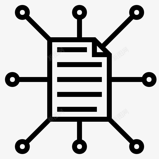 内容联合文章联合内容分发图标svg_新图网 https://ixintu.com 内容分发 内容联合 搜索引擎优化 文章联合