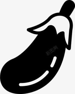梅菜蒸茄子1茄子烹饪吃图标高清图片