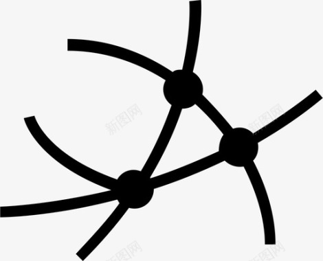 连接信息网络图标图标