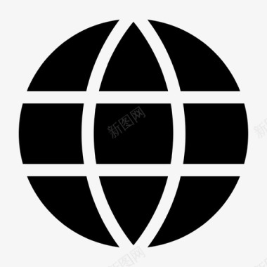 全球国际翻译图标图标