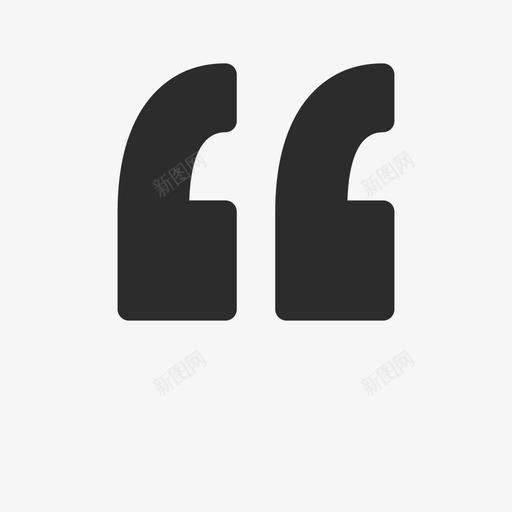 引号svg_新图网 https://ixintu.com 引号 quotation