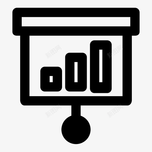 展示酒吧董事会图标svg_新图网 https://ixintu.com 商业 图形 展示 广告 统计 董事会 酒吧