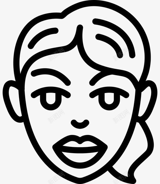 美女标志头像女性图标svg_新图网 https://ixintu.com 个人资料 头像 头像轮廓 女性 用户 美女标志