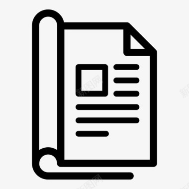 文件小册子八卦图标图标