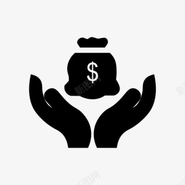储蓄护理金融图标图标