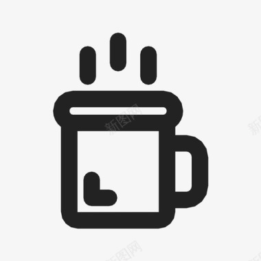 杯子咖啡早晨图标图标