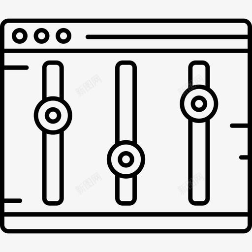 优化器营销和搜索引擎优化超薄图标svg_新图网 https://ixintu.com 优化器 营销和搜索引擎优化 超薄