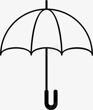 伞保护伞雨伞图标图标
