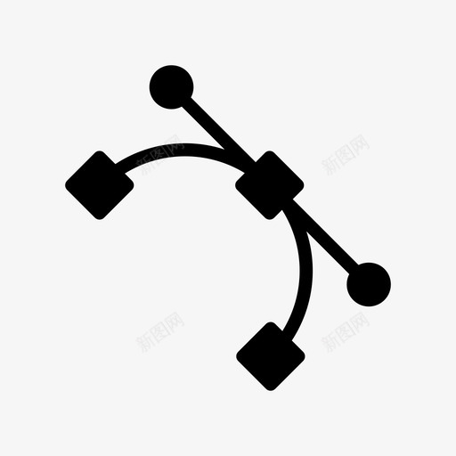 bzierbeziercurve图标svg_新图网 https://ixintu.com bezier bzier curve 开发 绘图 艺术设计开发glyphs图标 设计