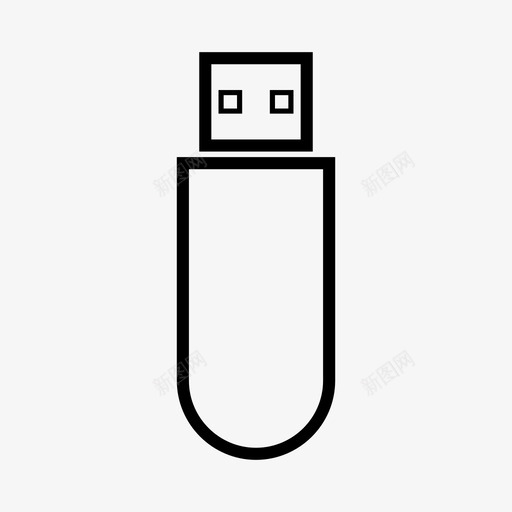 usb闪存存储器图标svg_新图网 https://ixintu.com U盘 usb 存储器 闪存