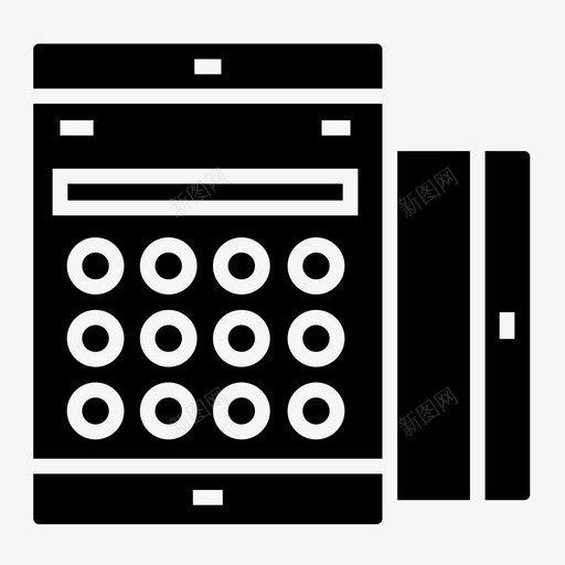 平板电脑设备小工具图标svg_新图网 https://ixintu.com 办公设备字形图标 小工具 平板显示器 平板电脑 设备
