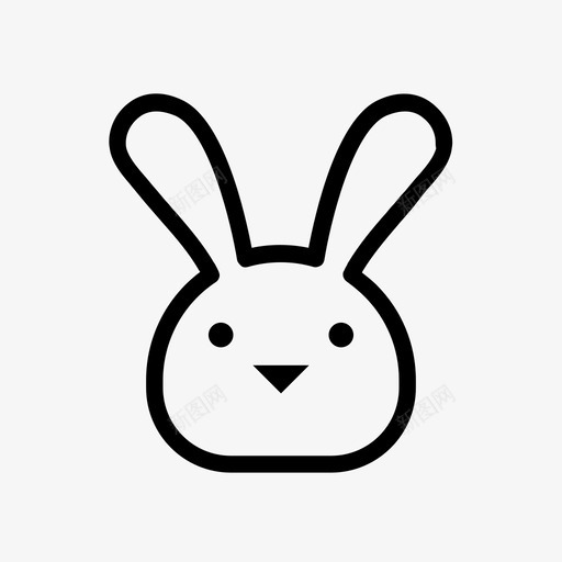 复活节兔子鸡蛋假日图标svg_新图网 https://ixintu.com 2018年复活节 假日 兔子 复活节兔子 鸡蛋
